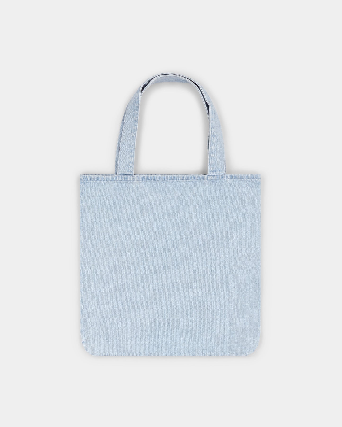 oversized tote bag _ light wash