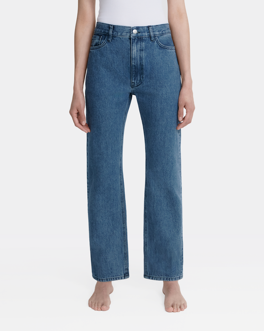 straight jean _ medium wash denim
