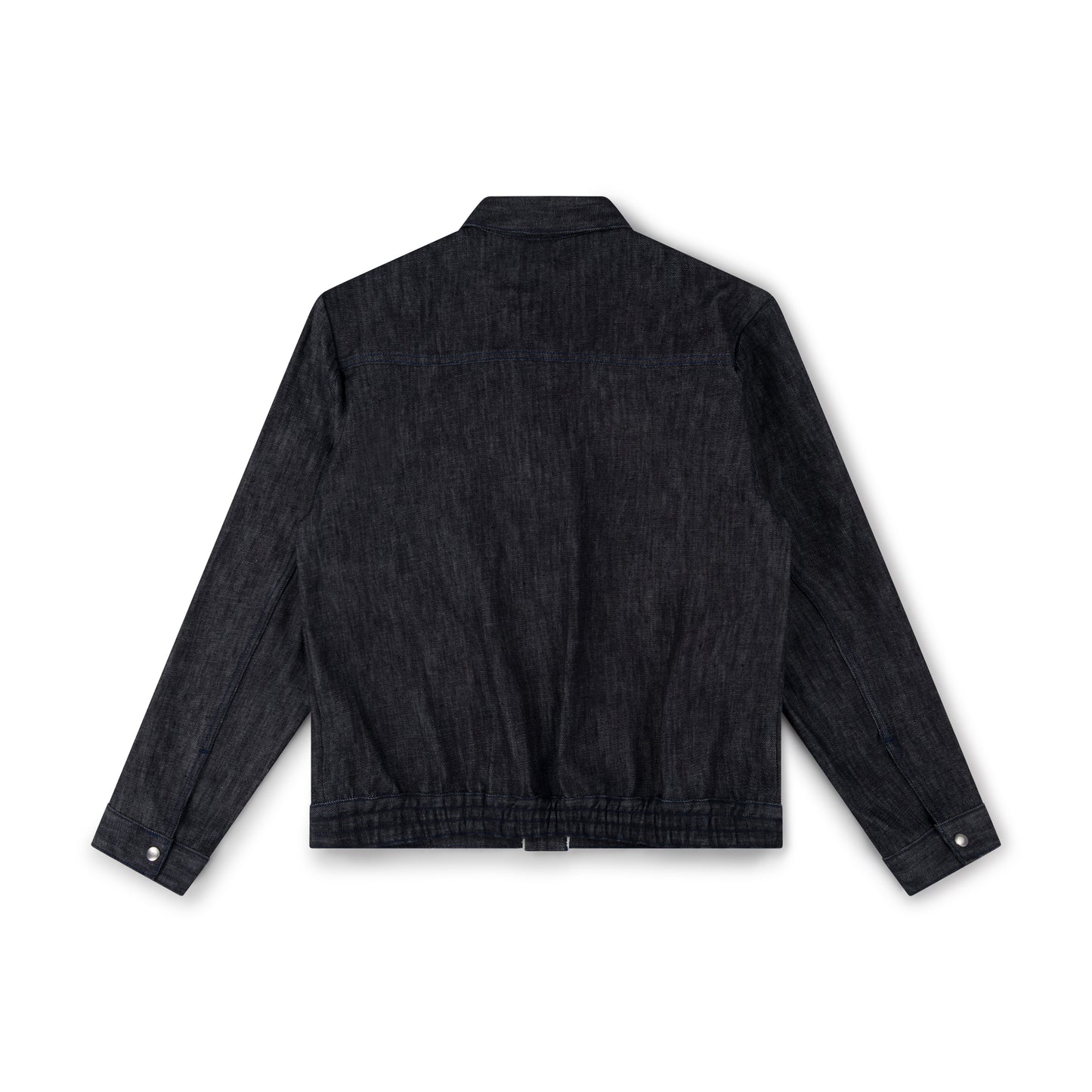 bomber jacket _ raw indigo