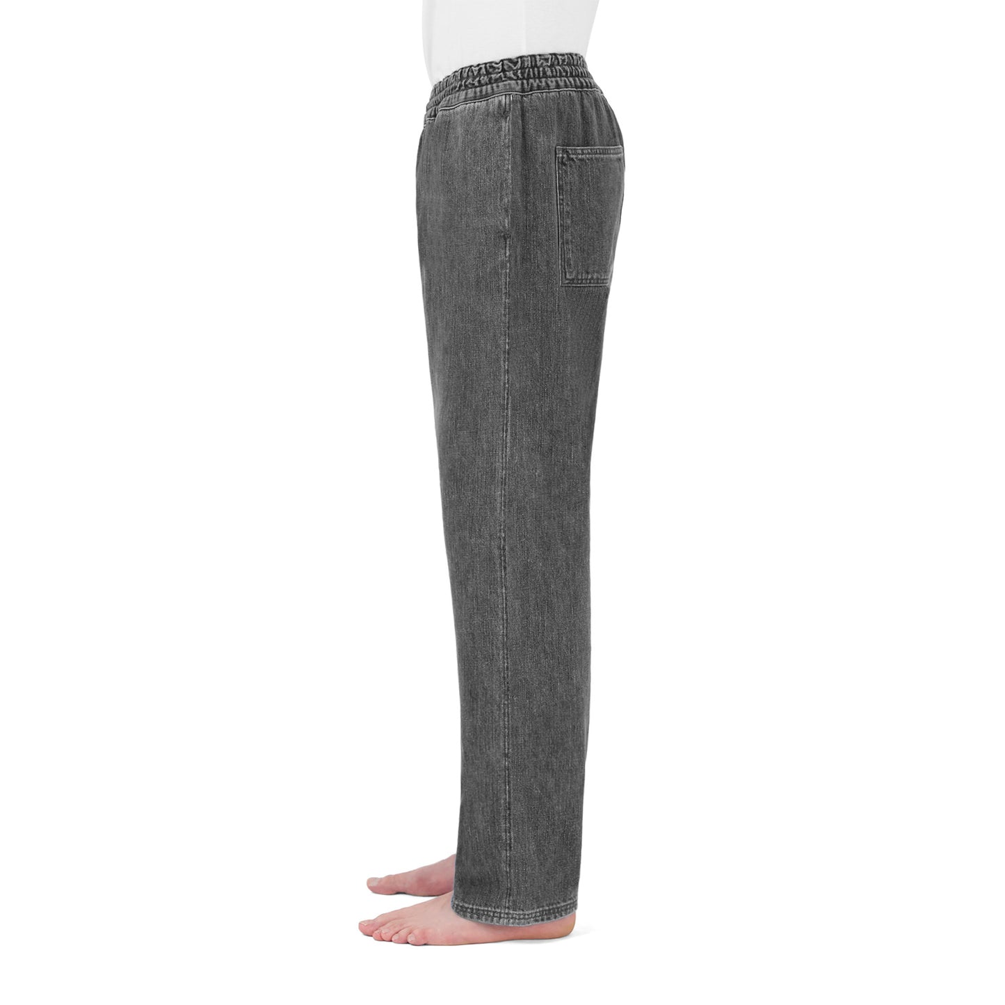 relaxed pant _ washed grey