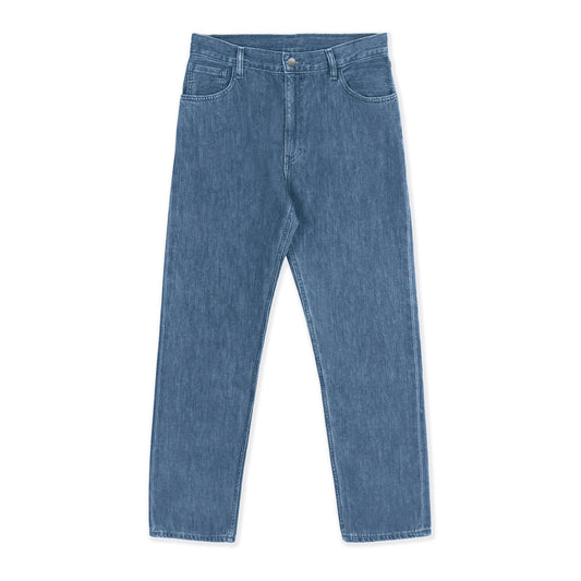 standard jean _ stone wash selvedge denim