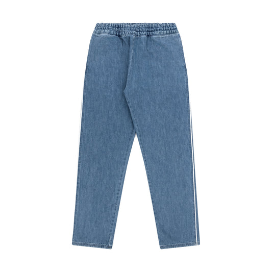 track pants _ stone wash selvedge denim
