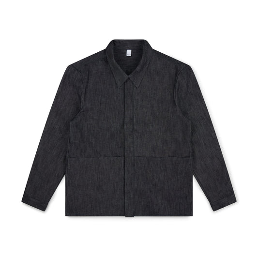 work jacket _ raw indigo selvedge denim