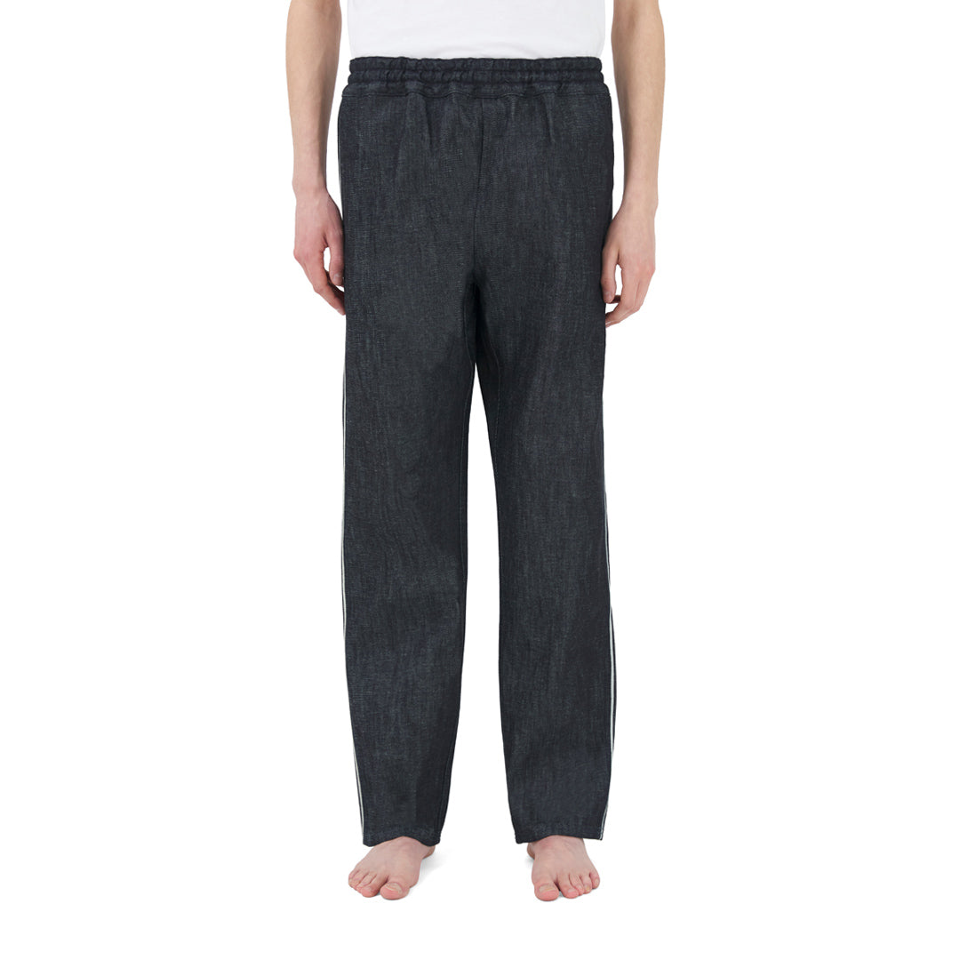 track pants _ raw indigo selvedge denim