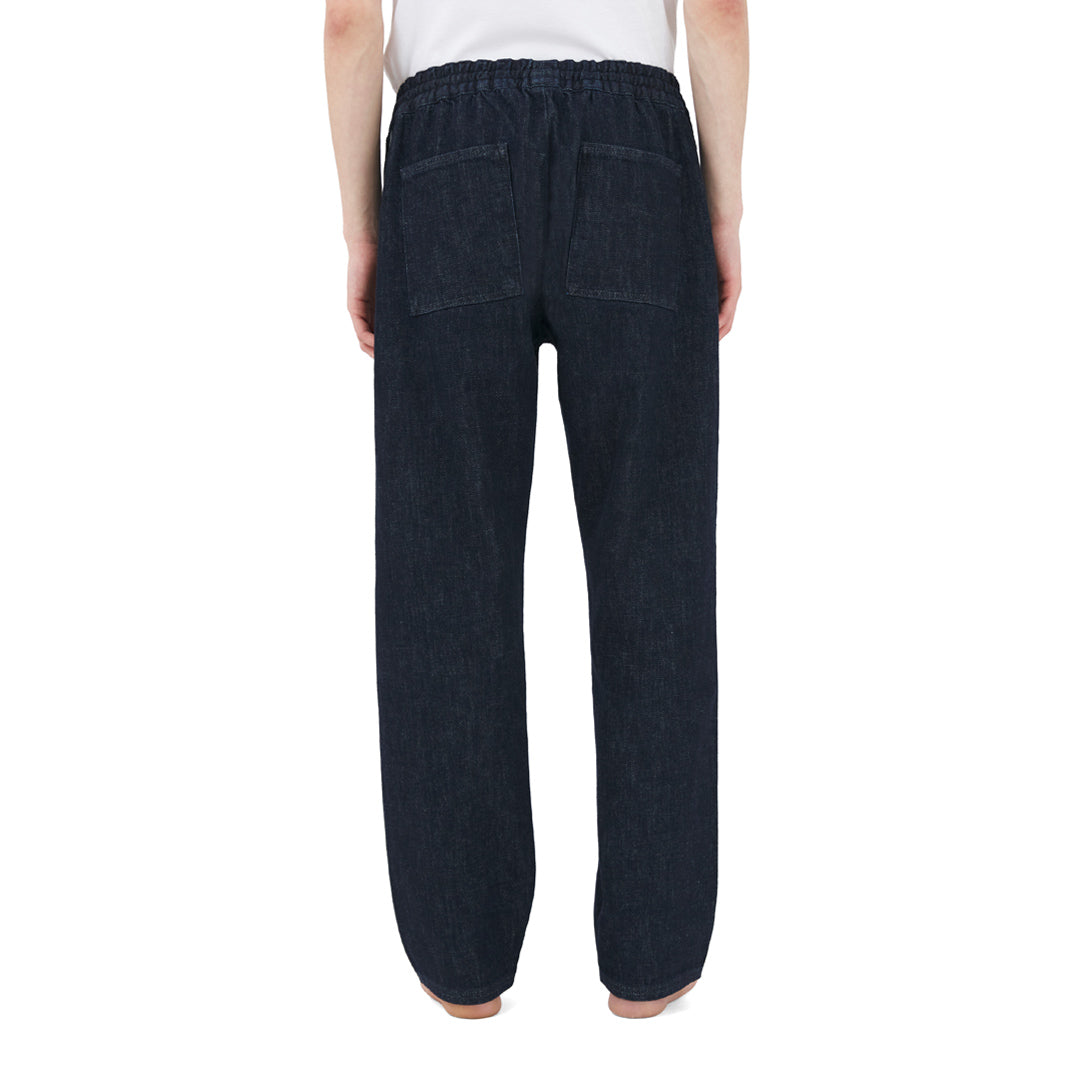 track pants _ rinsed indigo selvedge denim