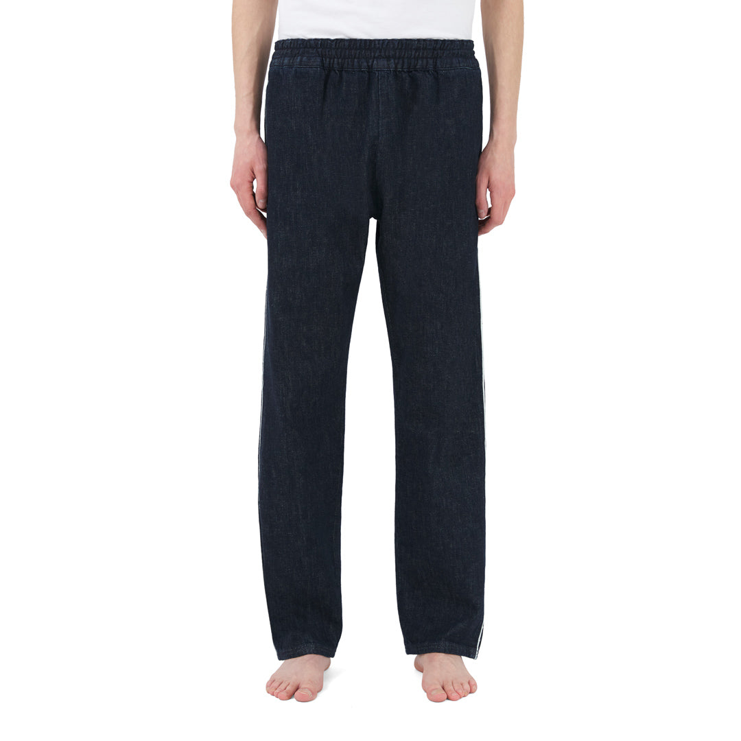 track pants _ rinsed indigo selvedge denim