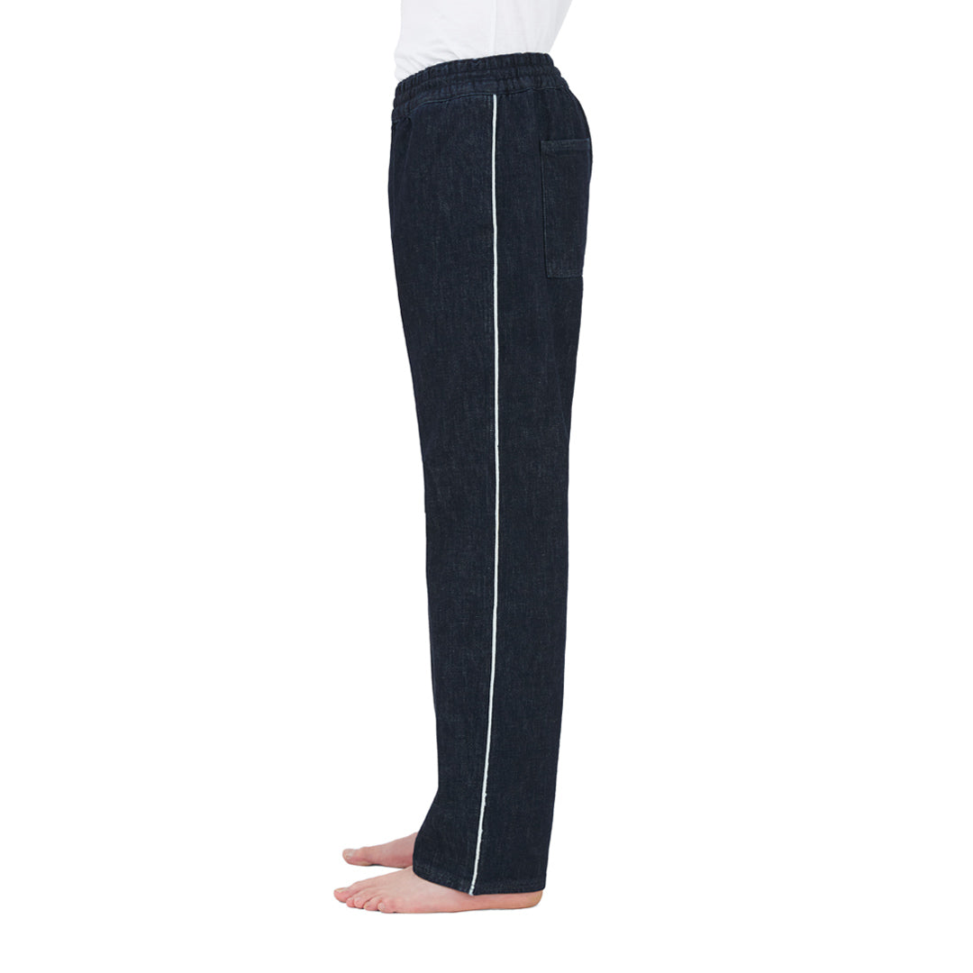 track pants _ rinsed indigo selvedge denim