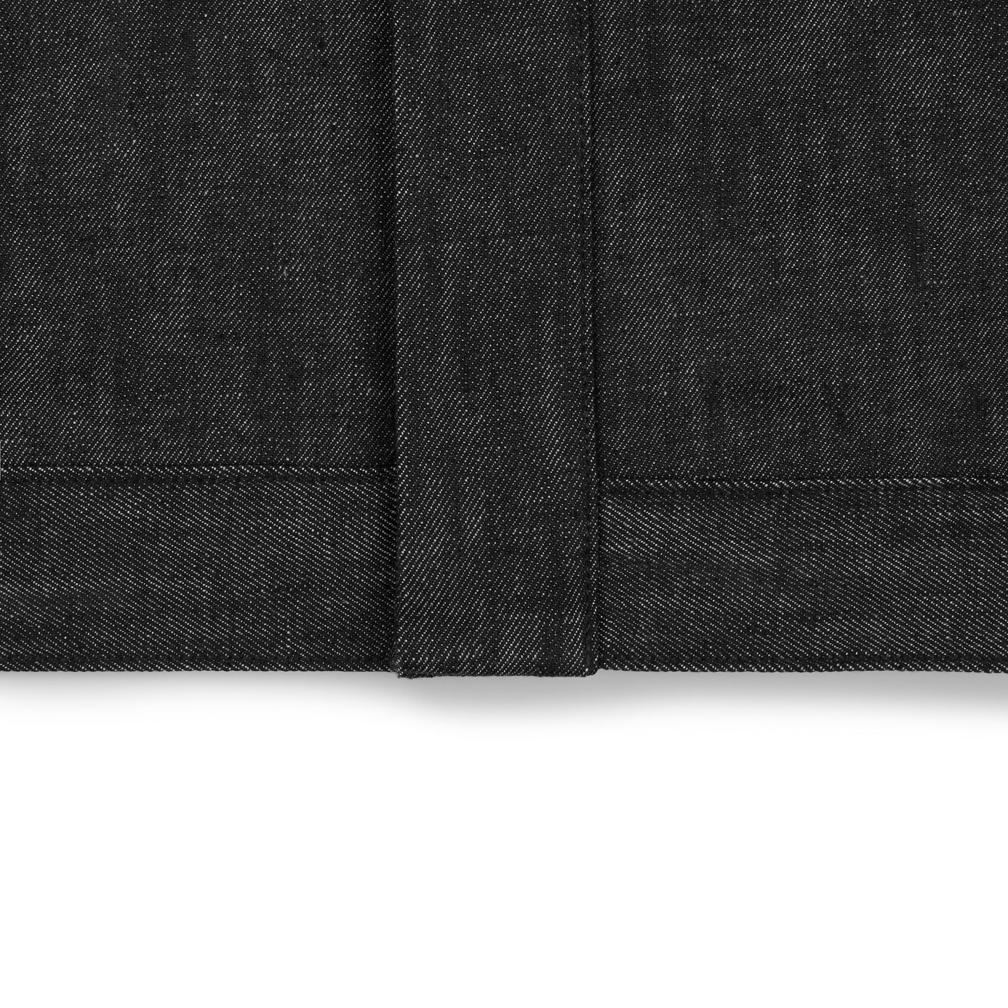 raglan jacket _ raw black selvedge denim
