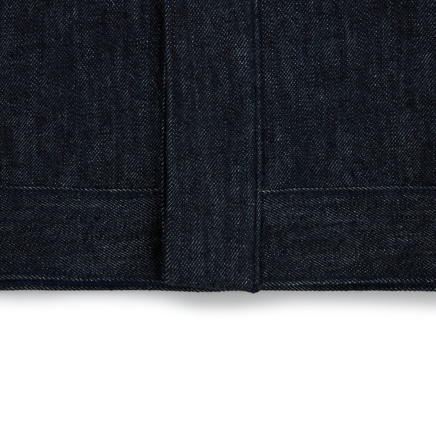 raglan jacket _ rinsed / washed indigo selvedge denim