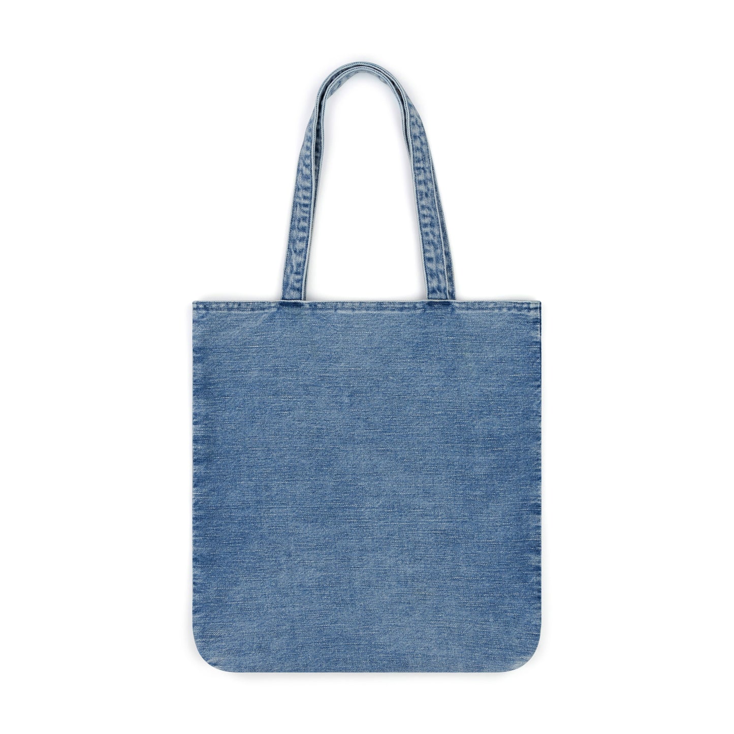 tote bag _ acid wash selvedge denim