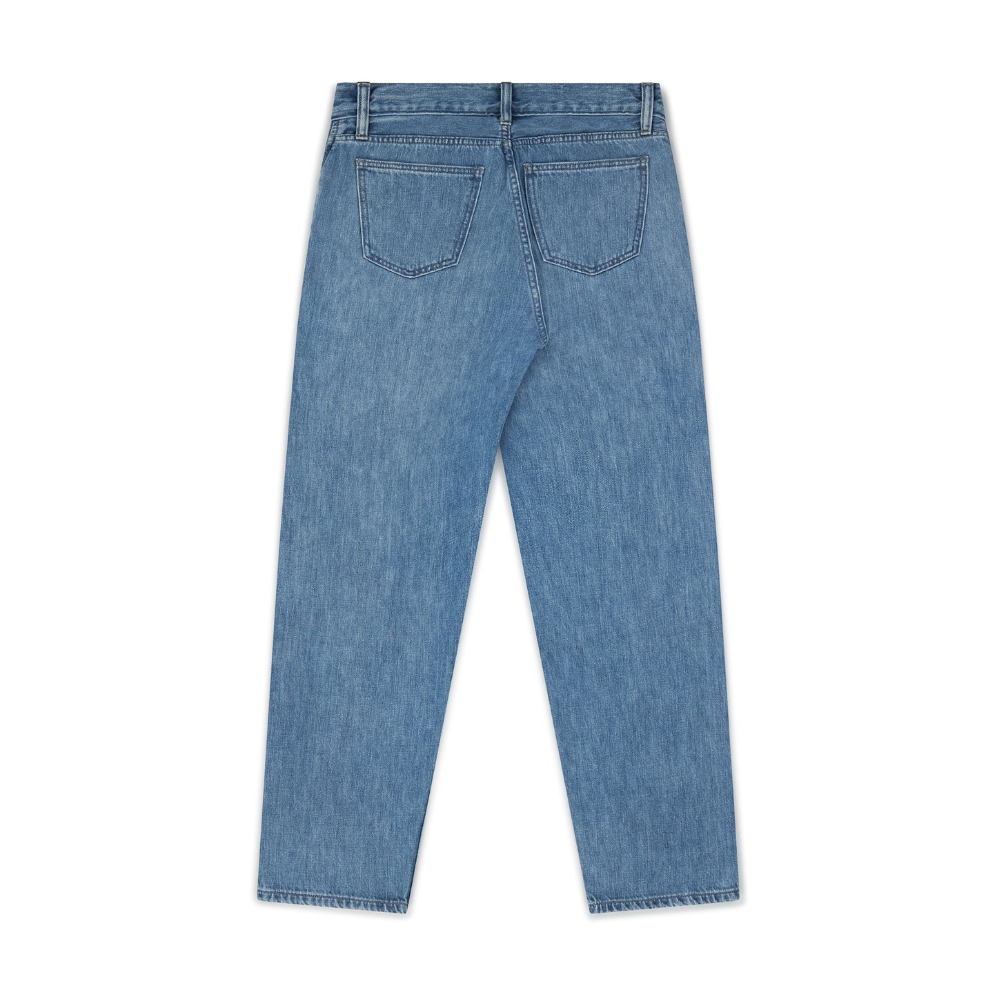 wide jean _ acid wash selvedge denim