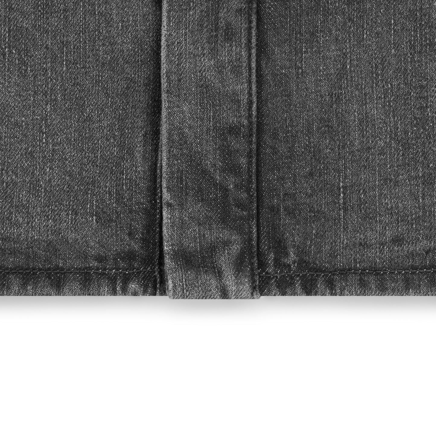 work jacket _ washed grey selvedge denim