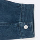oversized jacket _ dark wash denim