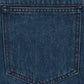 oversized jacket _ dark wash denim