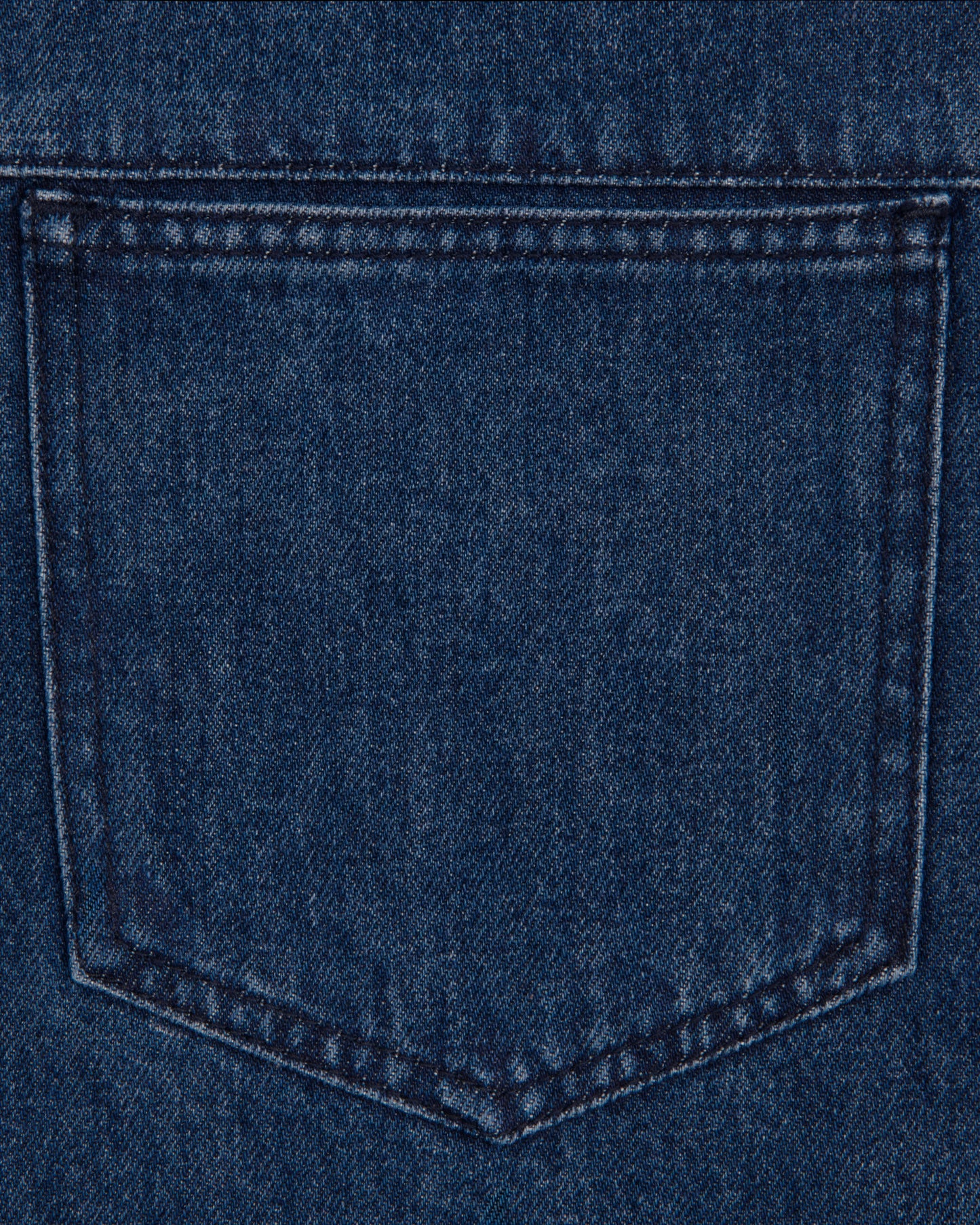 oversized jacket _ dark wash denim