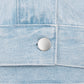 oversized jacket _ light wash denim