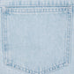 oversized jacket _ light wash denim