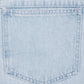 oversized jacket _ light wash denim