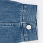oversized jacket _ medium wash denim