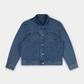oversized jacket _ medium wash denim