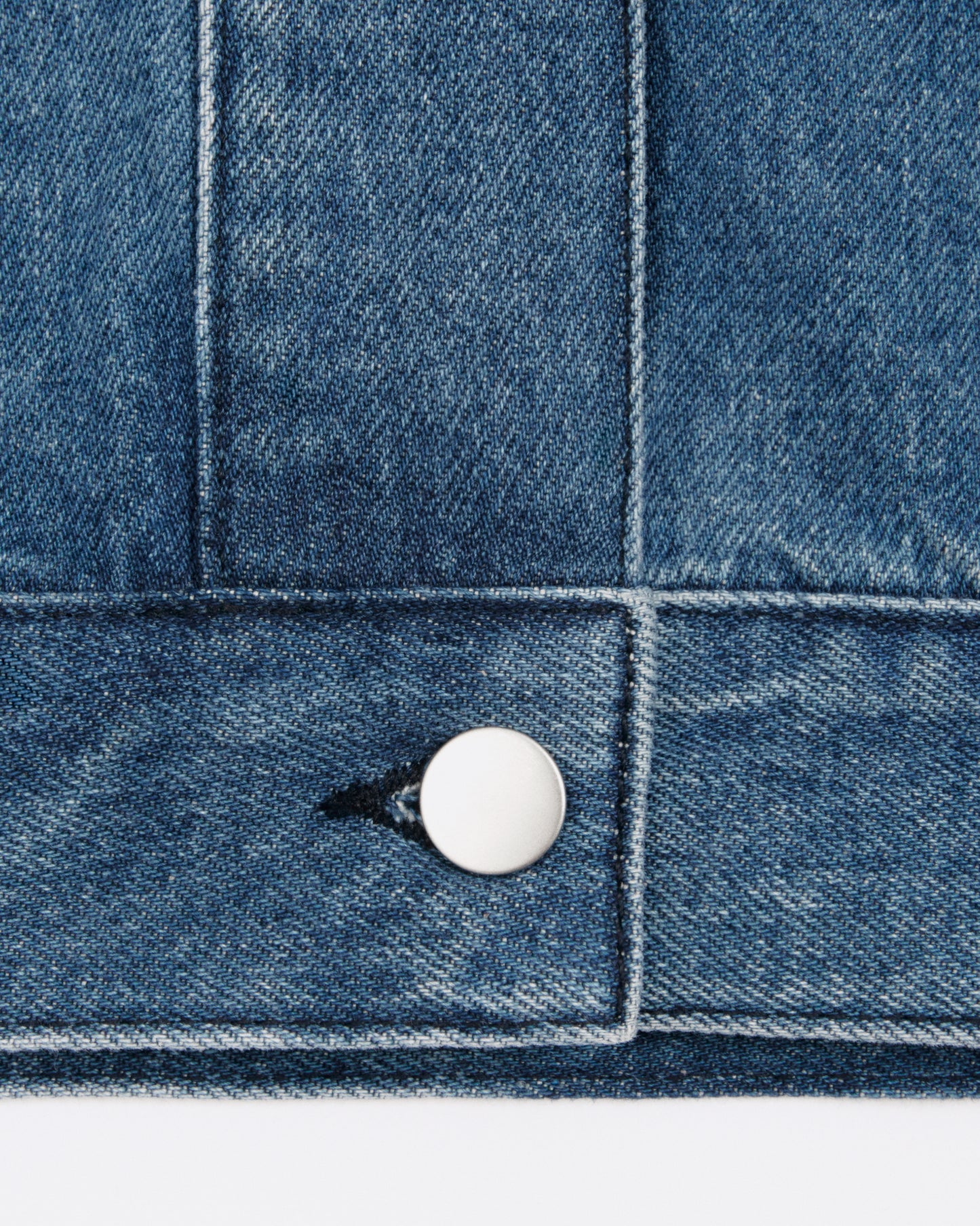 oversized jacket _ medium wash denim