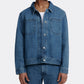 oversized jacket _ medium wash denim