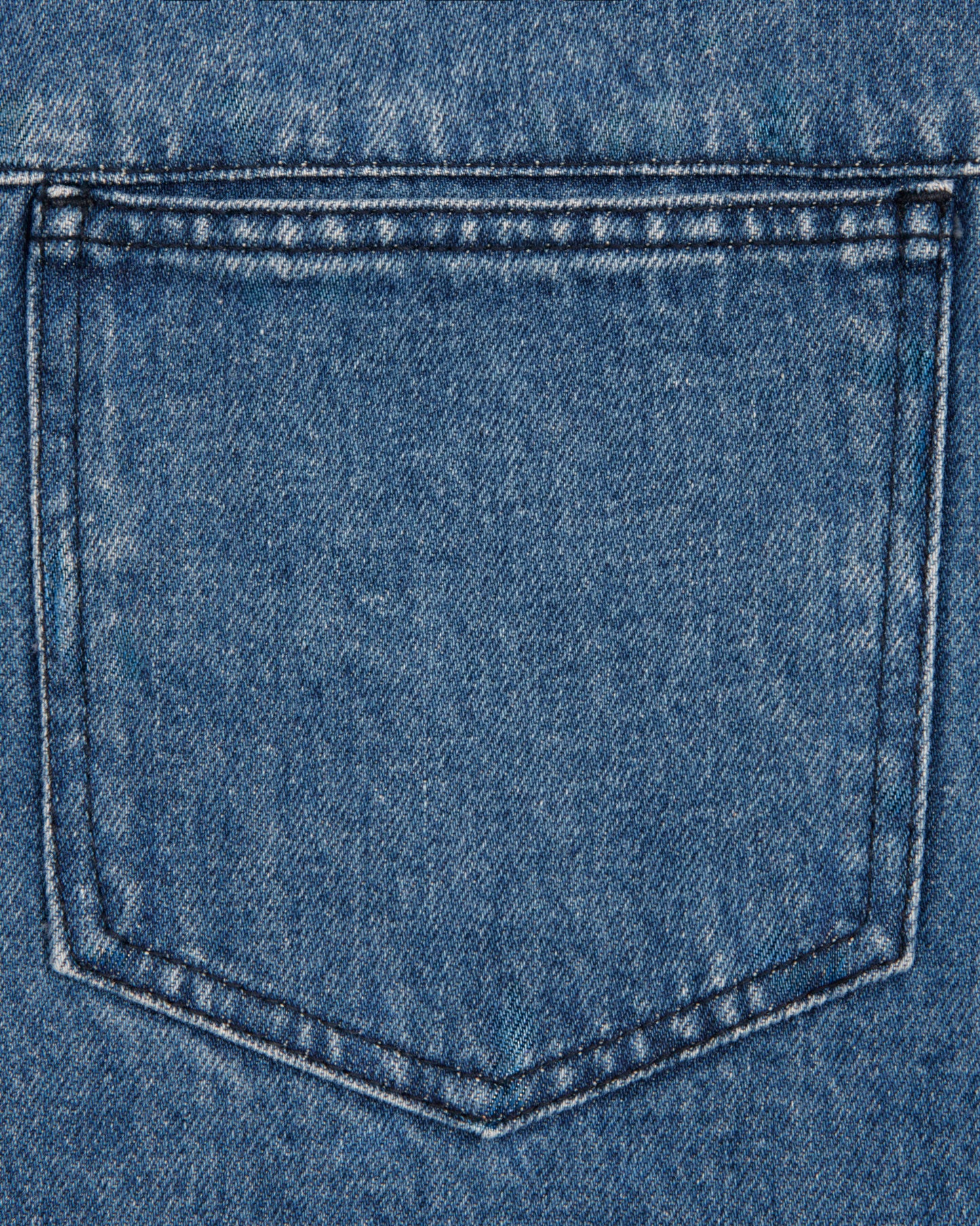 oversized jacket _ medium wash denim