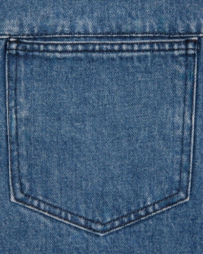 oversized jacket _ medium wash denim