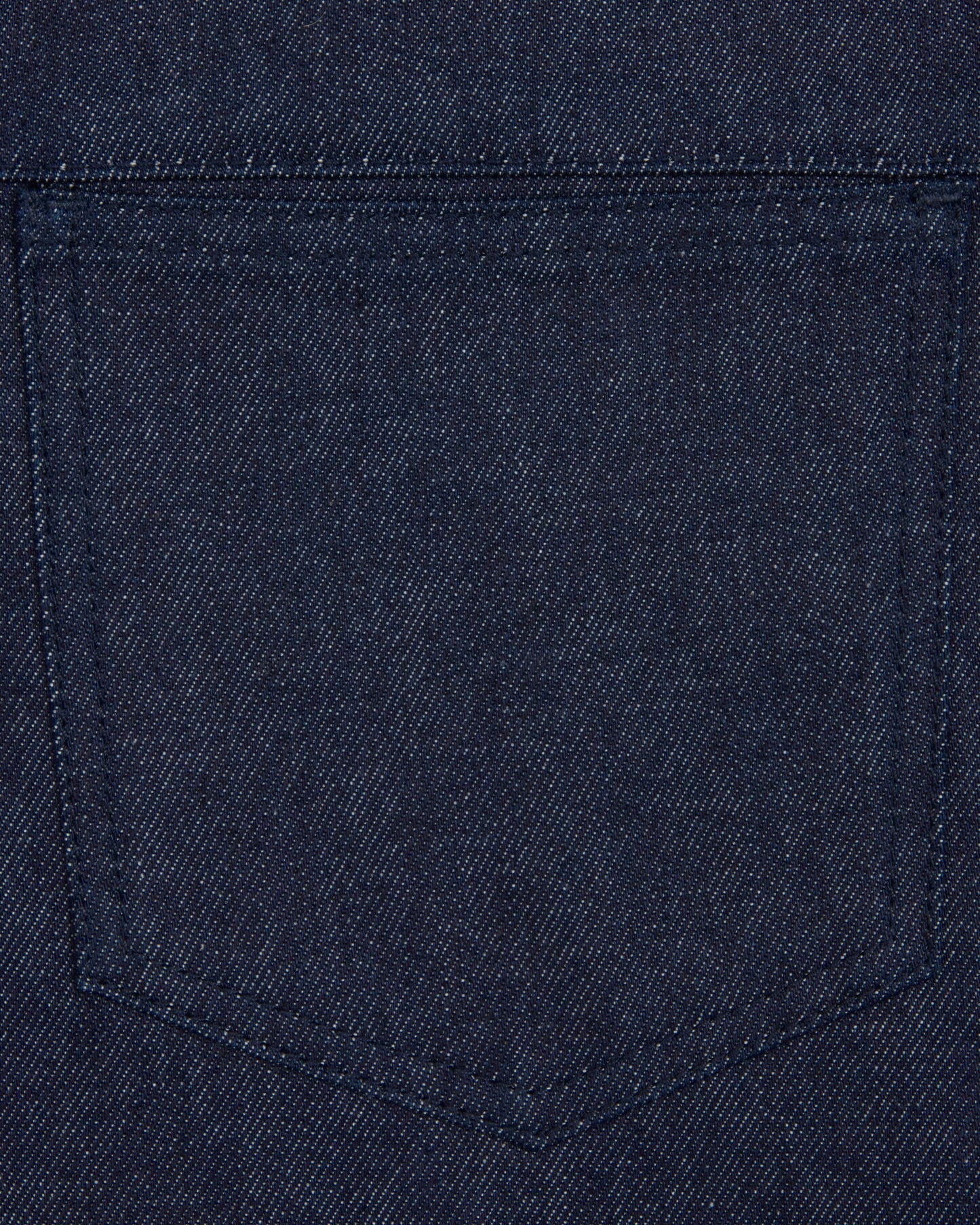 oversized jacket _ raw indigo denim