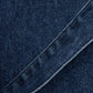 oversized tote bag _ dark wash