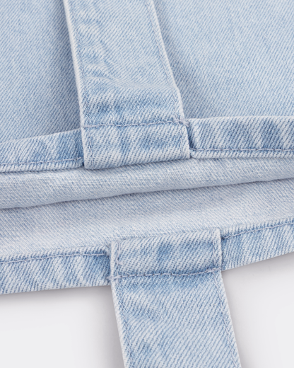 oversized tote bag _ light wash