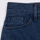 straight jean _ dark wash denim