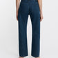 straight jean _ dark wash denim
