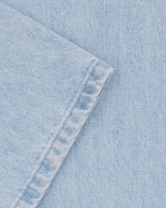 straight jean _ light wash denim