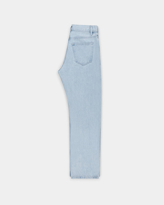 straight jean _ light wash denim