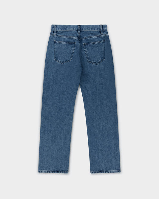 straight jean _ medium wash denim