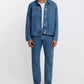 straight jean _ medium wash denim