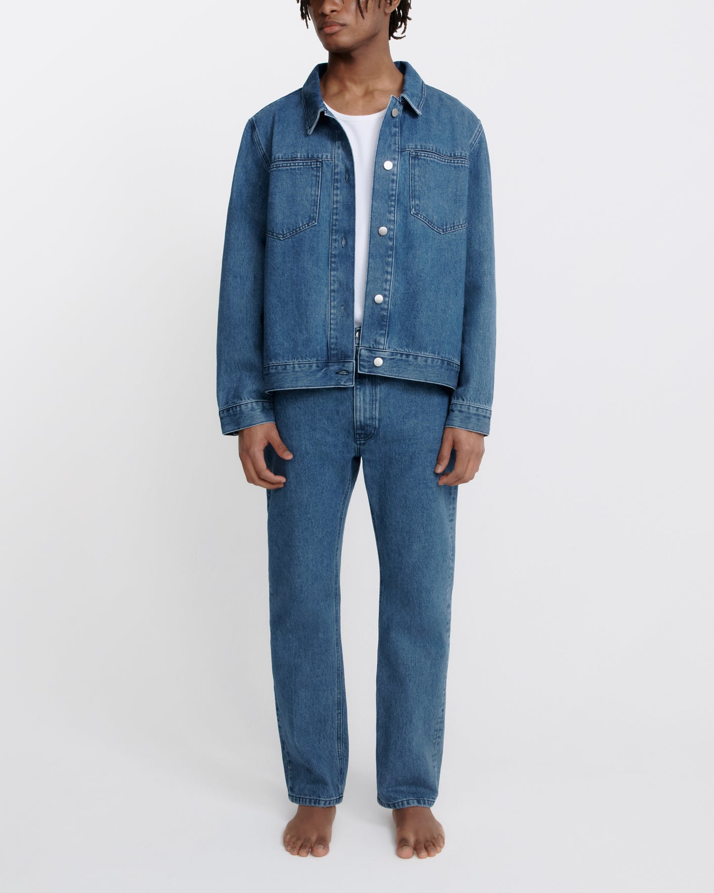 straight jean _ medium wash denim