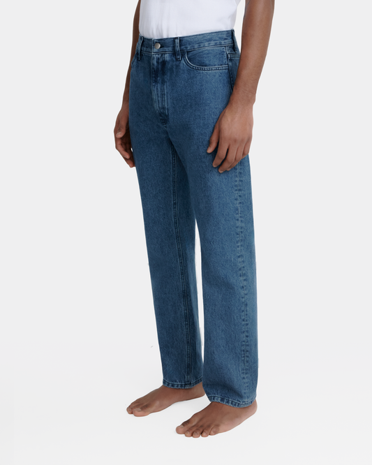 straight jean _ medium wash denim