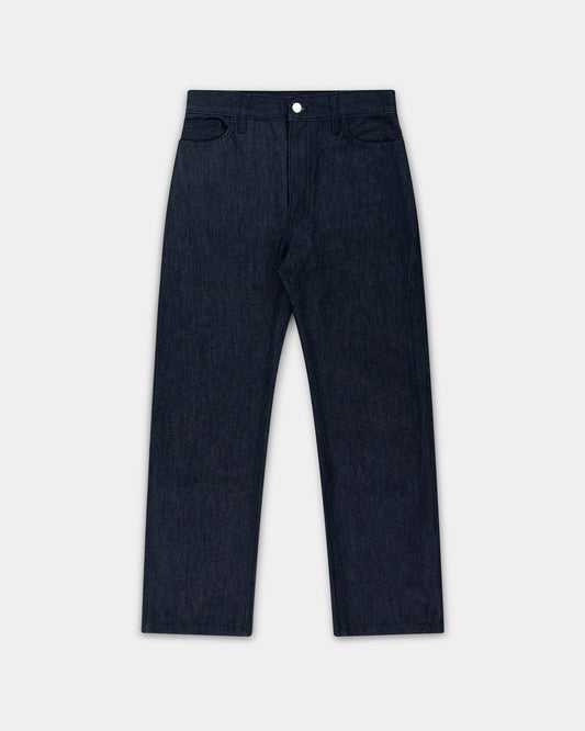 straight jean _ raw indigo denim