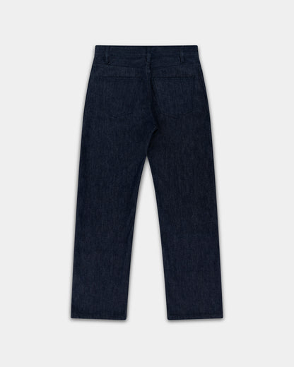 straight jean _ raw indigo denim