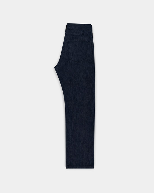 straight jean _ raw indigo denim