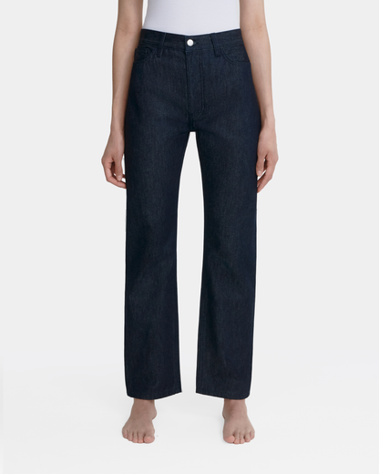 straight jean _ raw indigo denim