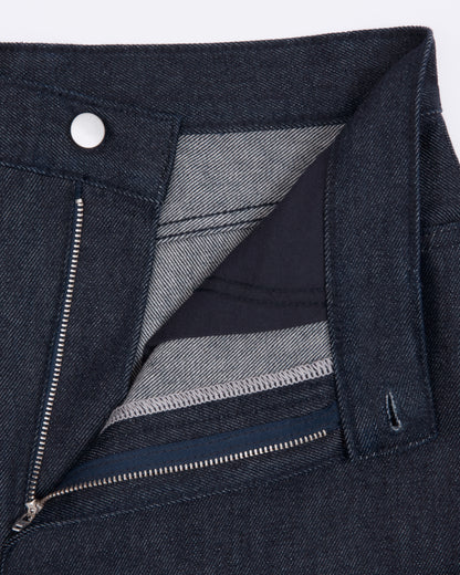 straight jean _ raw indigo denim