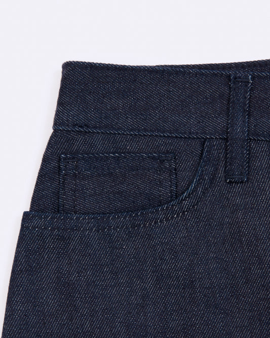 straight jean _ raw indigo denim