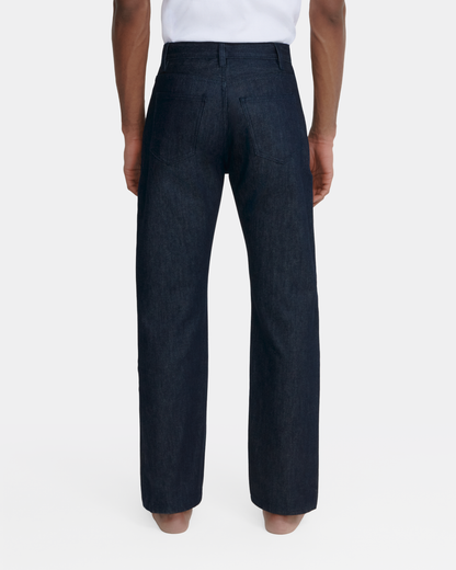 straight jean _ raw indigo denim