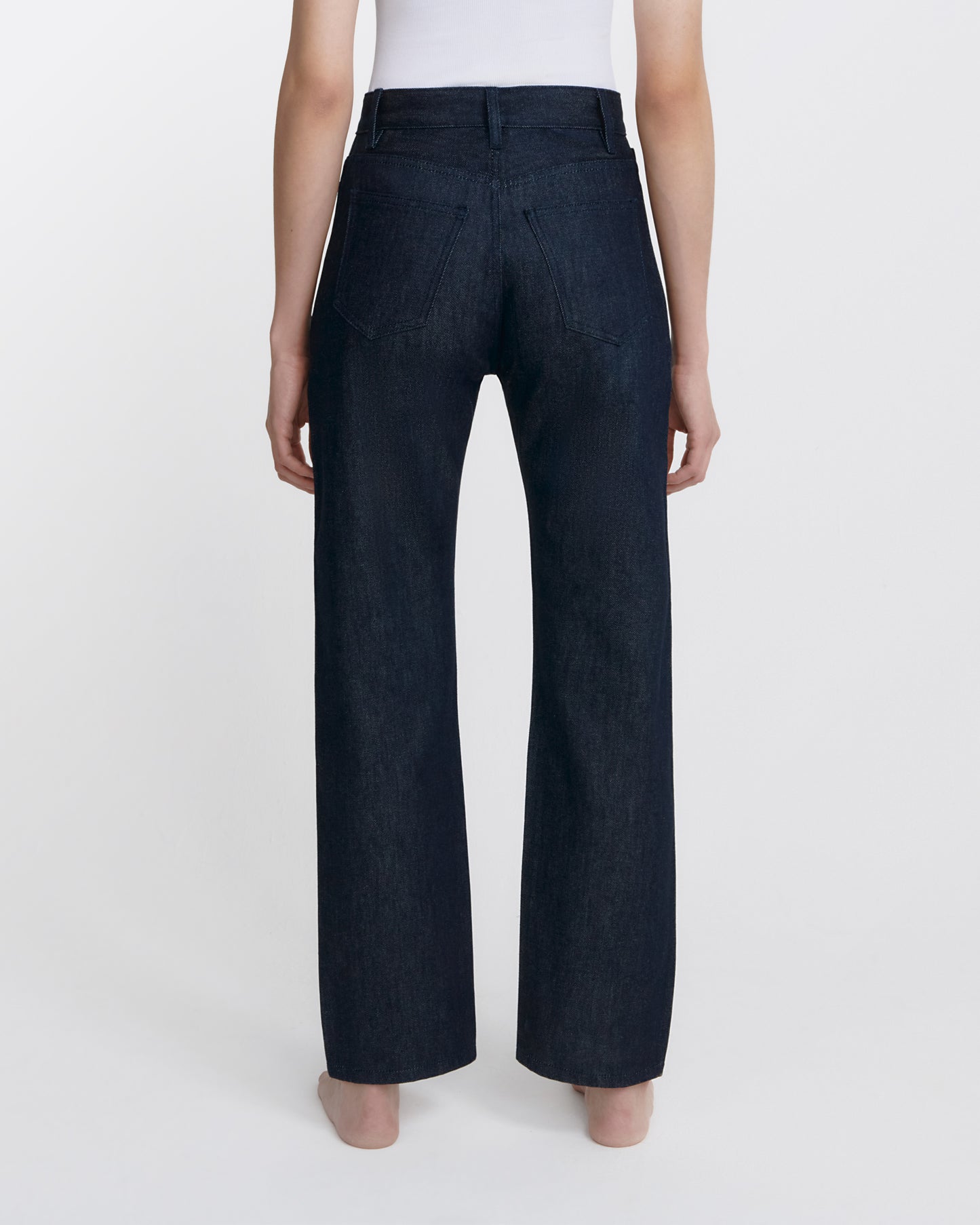 straight jean _ raw indigo denim