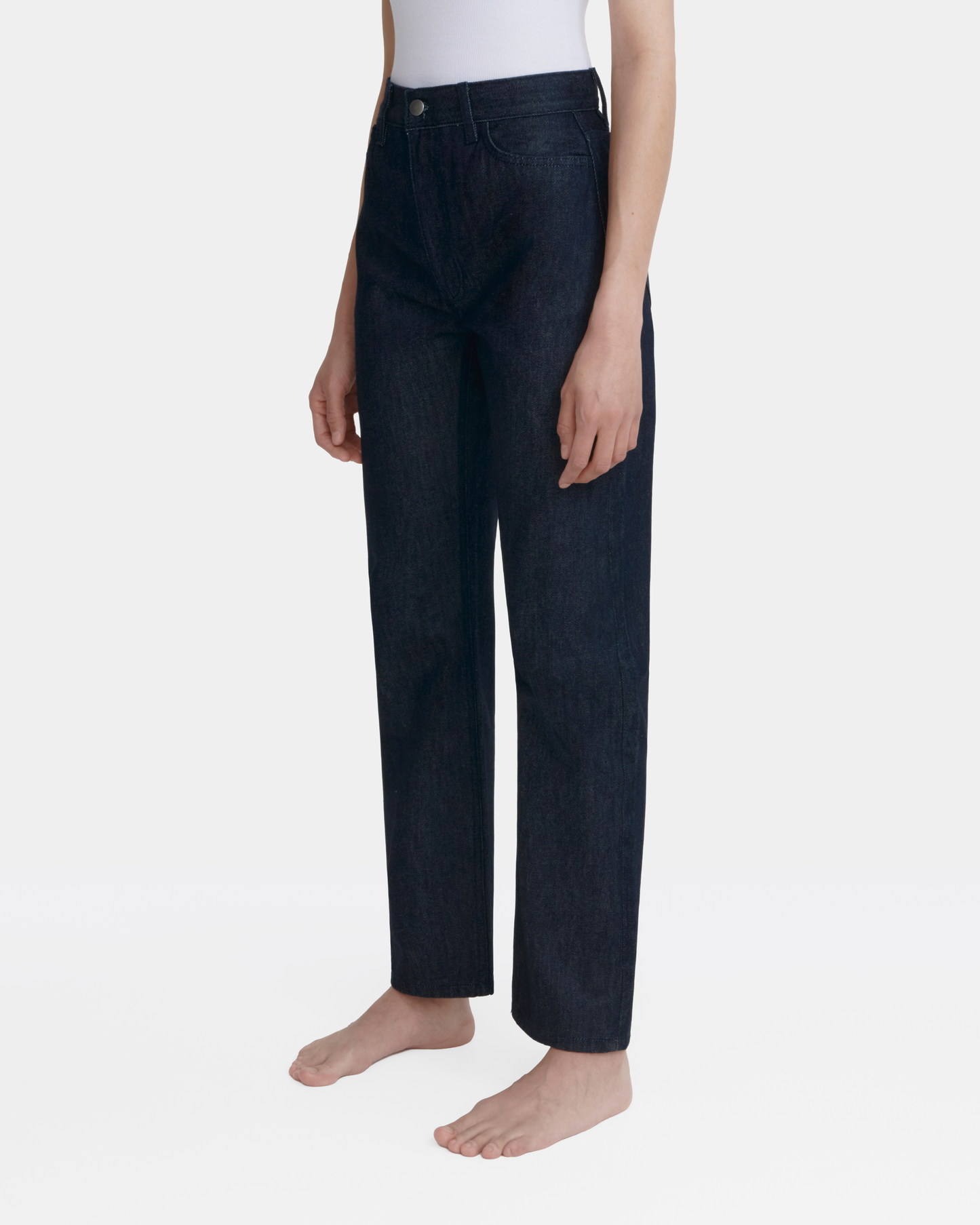 straight jean _ raw indigo denim