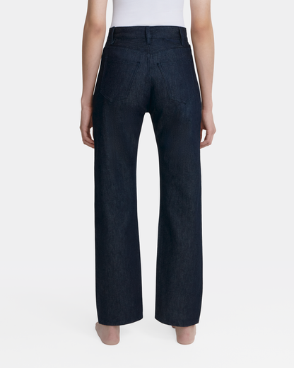 straight jean _ raw indigo denim