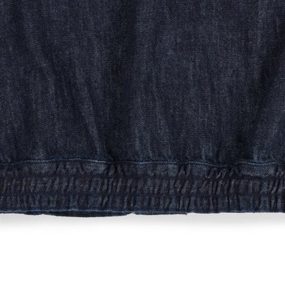 Bomber Jacket in Organic Selvedge Denim